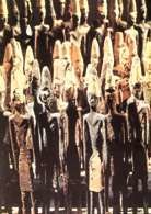 Sztuka syryjska, figurki wotywne ze Świątyni Obelisków w Byblos, XIX-XVIII w. p.n.e. /Encyklopedia Internautica