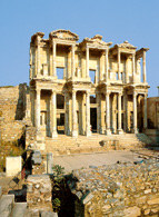 Sztuka turecka, Efez, fasada biblioteki Celsiusa /Encyklopedia Internautica