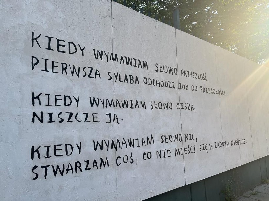 Sztuka uliczna na Dolnych Młynów 10 /RMF FM