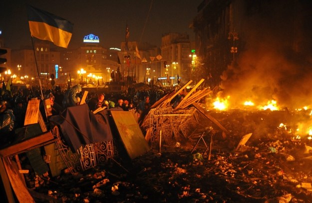 Szturmu na Majdan dziś w nocy nie było, obowiązuje rozejm /ALEXEY FURMAN /PAP/EPA