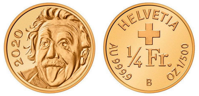Szwajcarska mennica wypuściła najmniejszą złotą monetę na świecie /BENJAMIN ZURBRIGGEN / SWISSMINT /PAP/EPA