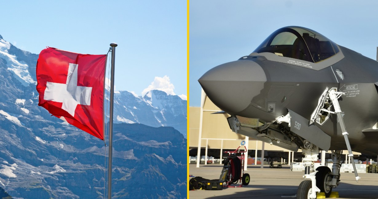 Szwajcarzy w końcu kupią amerykańskie F-35? /123RF/PICSEL