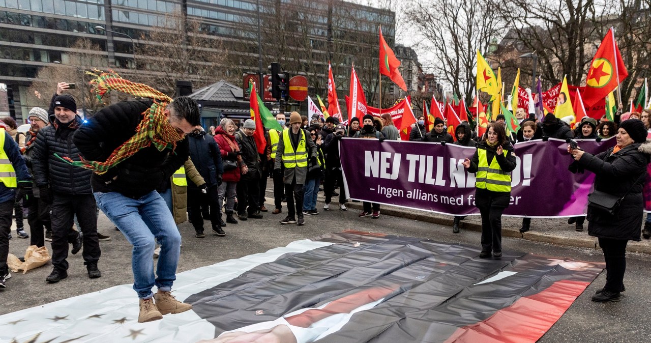 Szwecja: Demonstracje w Turcji przeciwko Erdoganowi i NATO