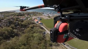 Szwecja: Mężczyzna został uratowany przez drona z defibrylatorem