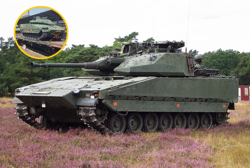 Szwedzki bojowy wóz piechoty BWP CV90 wygląda jak mały czołg / zdjęcie: Wkipedia /domena publiczna