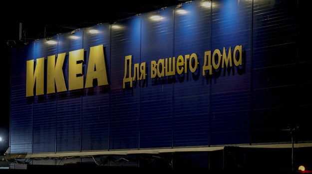 Szwedzki gigant meblowy IKEA wstrzymał swoją działalność w Rosji /AA/ABACA /PAP/EPA