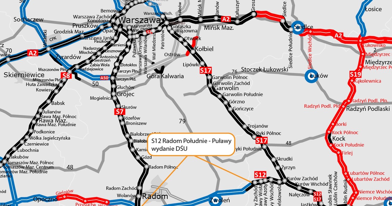 Szybciej przez centrum Polski. Zapadła ważna decyzja /GDDKiA