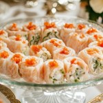 Szybka przekąska na świąteczny stół. Roladki z szynki dojrzewającej