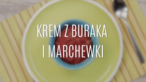 Szybki krem z buraka i marchewki