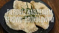 Szybkie pierogi z nadzieniem serowo-brokułowym