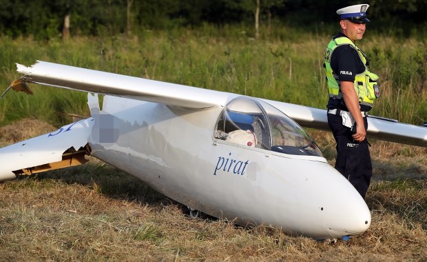 Szybowiec rozbił się koło Stalowej Woli