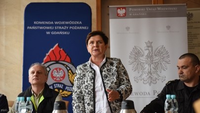 Szydło składa kondolencje bliskom ofiar nawałnic i zapowiada pomoc dla poszkodowanych