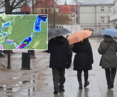 Szykuje się dzień pod parasolem. Miejscami trzeba go mocno trzymać