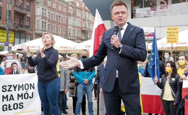 Szymon Hołownia: Mogę wyprzedzić Trzaskowskiego w pierwszej turze wyborów