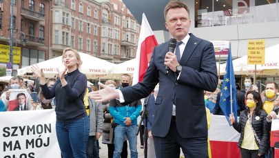 Szymon Hołownia: Mogę wyprzedzić Trzaskowskiego w pierwszej turze wyborów