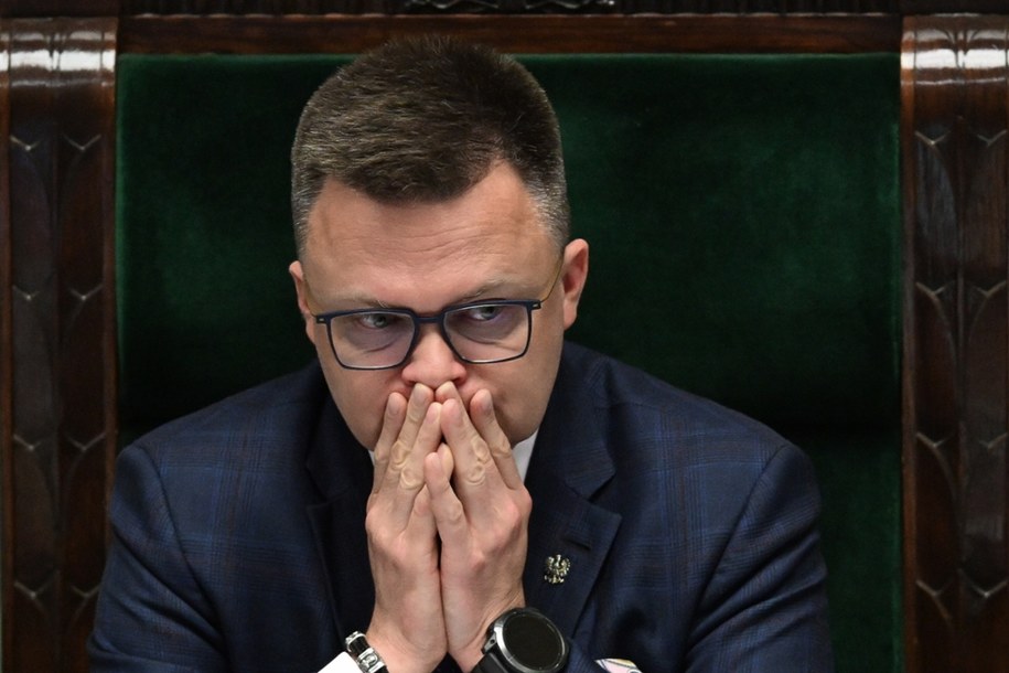 Szymon Hołownia powiedział, że sugerowano mu zamach stanu /Radek Pietruszka /PAP