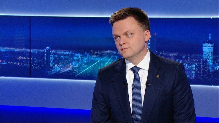 Szymon Hołownia uważa, że wybory parlamentarne możliwe są już wiosną /Polsat News
