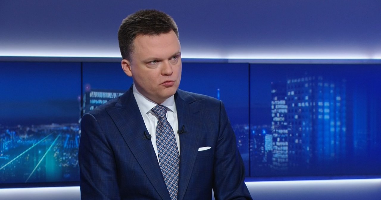 Szymon Hołownia w dogrywce "Gościa Wydarzeń" w Interii /Polsat News