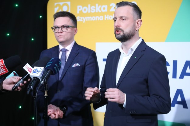 Szymon Hołownia, Władysław Kosiniak-Kamysz /Artur Reszko /PAP