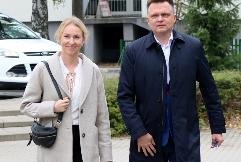 Szymon Hołownia z żoną Urszulą /East News