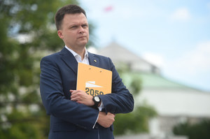 Szymon Hołownia zaskoczony "efektem Tuska". "Oby się nie przeliczył"
