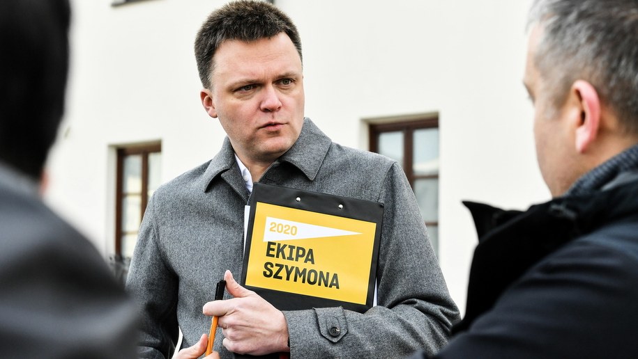 Szymon Hołownia /Wojtek Jargiło /PAP