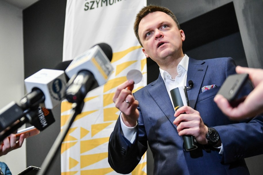 Szymon Hołownia /Wojtek Jargiło /PAP