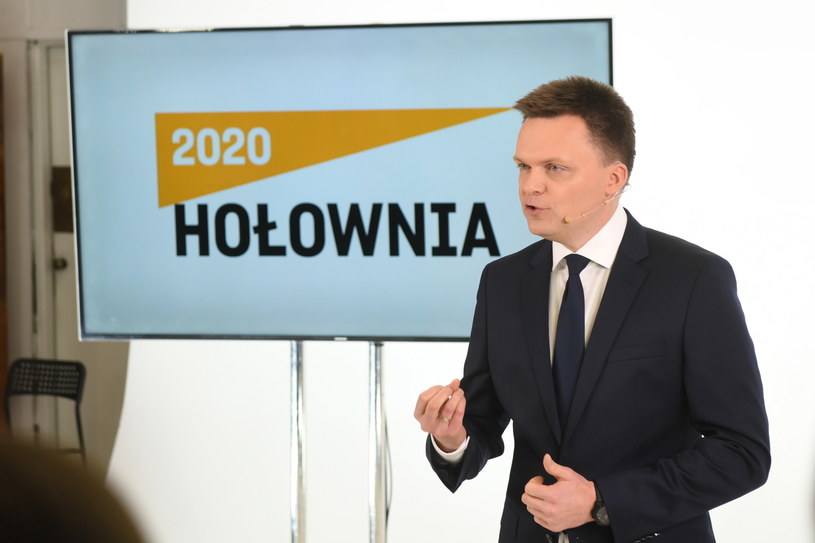 Szymon Hołownia / 	Radek Pietruszka   /PAP