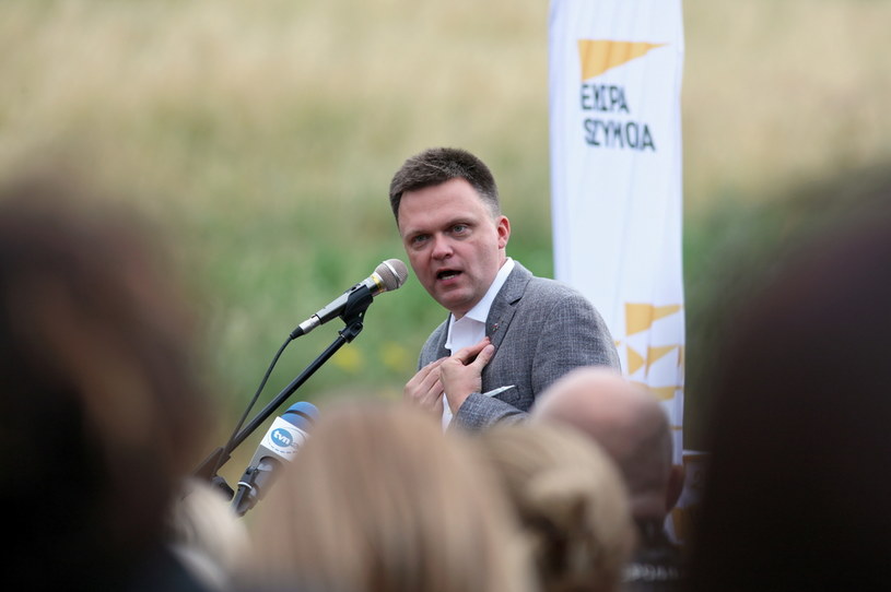 Szymon Hołownia / 	Lech Muszyński    /PAP