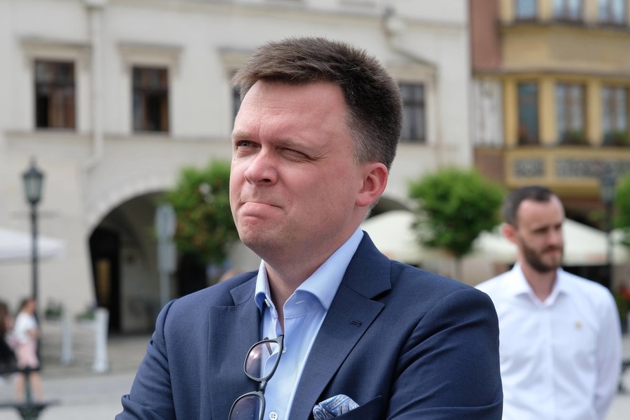 Szymon Hołownia. /Andrzej  Grygiel /PAP