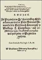 Szymon Szymonowic, Sielanki, 1614, strona ostatnia /Encyklopedia Internautica