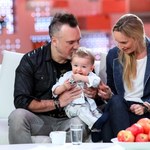 Szymon Wydra pozuje z synkiem w TVP! 