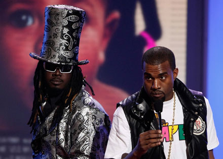 T-Pain i Kanye West: Zwycięski duet fot. Kevin Winter /Getty Images/Flash Press Media