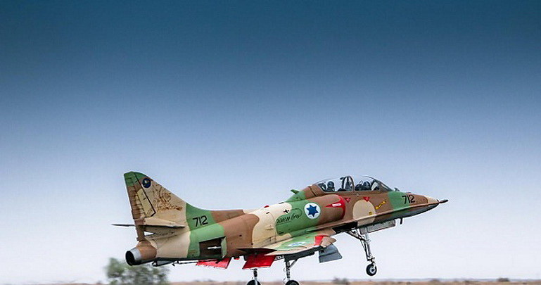 TA-4H Skyhawk.  Fot. Israeli Air Force /materiały prasowe