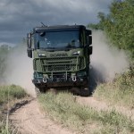 Ta ciężarówka nie tylko jeździ. Scania pokazała nowy model dla armii