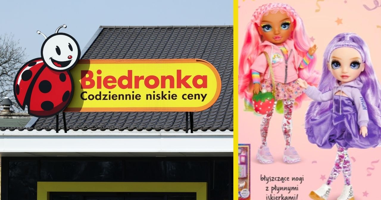 Ta lalka z Biedronki podbija serca dzieci! Znika z półek w mgnieniu oka /Biedronka /INTERIA.PL