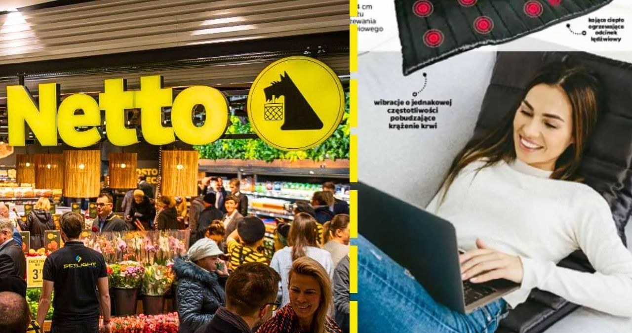 Ta mata z Netto ratuje w czasie mrozów. Hit na zimowe wieczory! /Netto /INTERIA.PL