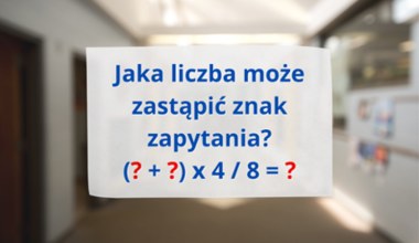 Ta nietypowa zagadka ma zaskakujące rozwiązanie. Znasz odpowiedź?