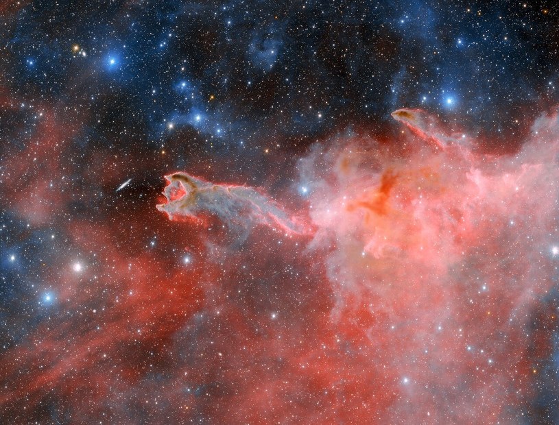 This unusual and slightly ominous structure is CG4, a cometary ball nicknamed... 