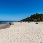 Ta plaża to perełka Mierzei. Niecałe 30 minut od Krynicy Morskiej, a na miejscu huśtawka z widokiem na morze 