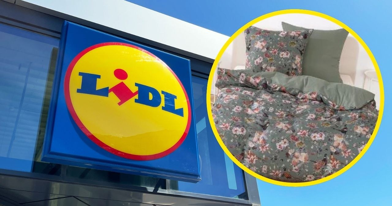 Ta pościel z Lidla wygląda luksusowo, ale kosztuje mniej niż 30 zł! /Lidl / materiały /INTERIA.PL