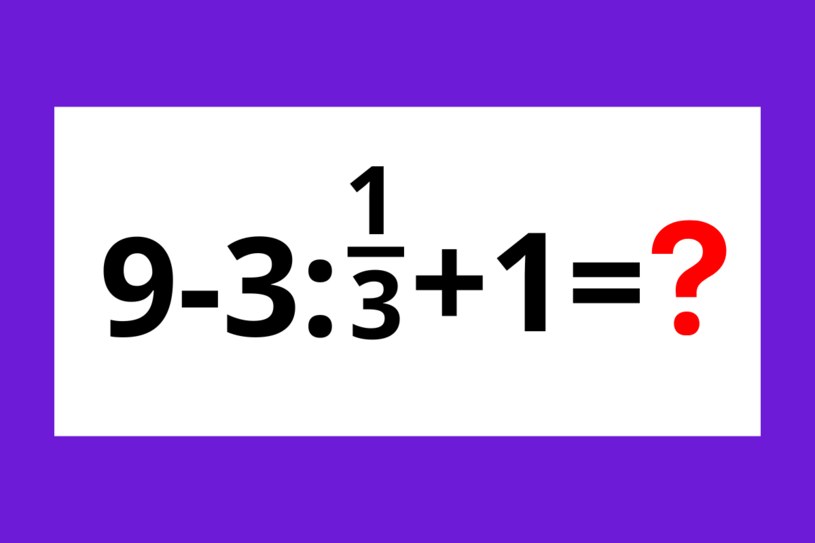 Ta z pozoru prosta japońska zagadka matematyczna podzieliła Internet. Wiele osób ma z nia problem /opracowanie własne /INTERIA.PL
