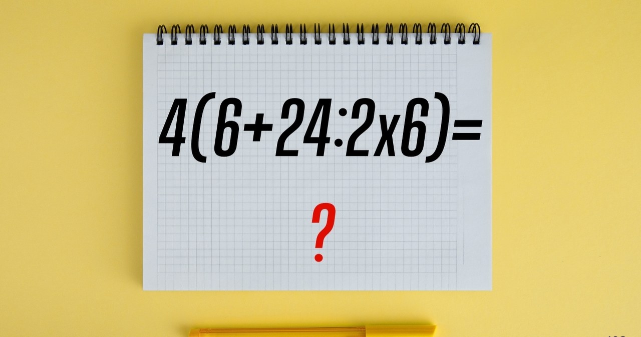 Ta zagadka matematyczna polepszy sprawność twojego mózgu. Przypomnij sobie zasady matematyczne i tabliczkę mnożenia /Canva Pro /Canva Pro