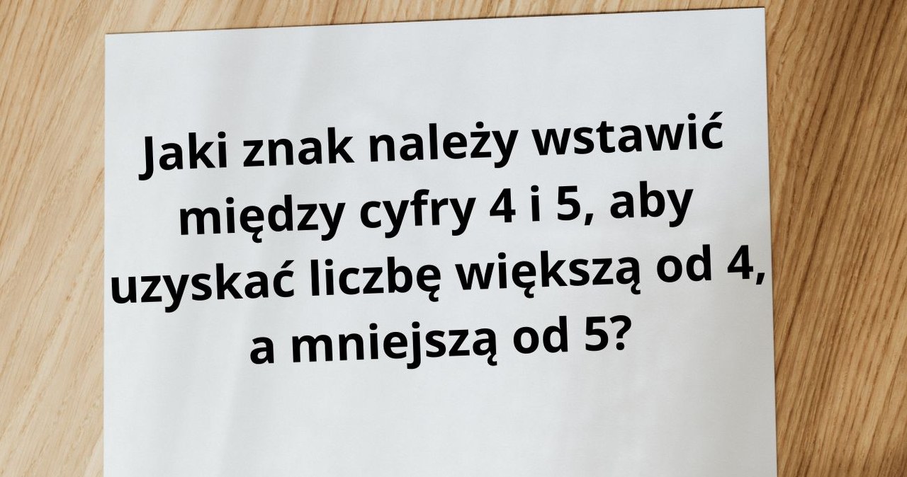 Ta zagadka matematyczna sprawdzi, czy umiesz myśleć kreatywnie. /Canva Pro /Canva Pro