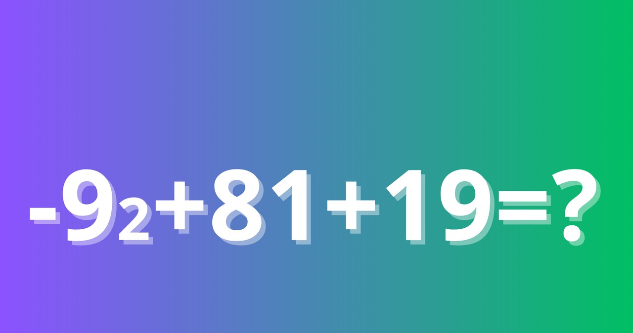 Ta zagadka matematyczna wydaje się łatwa, ale ma wysoki poziom trudności. Niewielu dorosłych potrafi ją rozwiązać /Canva /materiał zewnętrzny