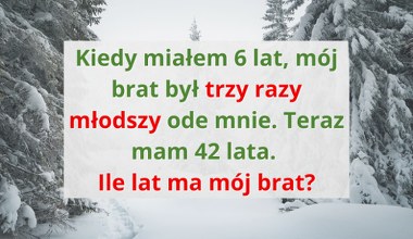 Ta zagadka sprawdzi, czy myślisz logicznie. Sprawdź swoją odpowiedź 