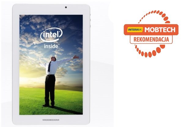 Tablet Modecom FreeTAB 9000 IPS IC za jakość wykonania oraz za jednostkę  Intel Atom Z2580 otrzymuje rekomendację serwisu Mobtech /INTERIA.PL/informacje prasowe