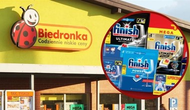 Tabletki do zmywarki Finish 50% taniej w Biedronce. Zaoszczędzisz nawet kilkadziesiąt złotych!