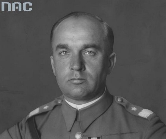 Tadeusz Kasprzycki – komendant I Kompanii Kadrowej /Z archiwum Narodowego Archiwum Cyfrowego