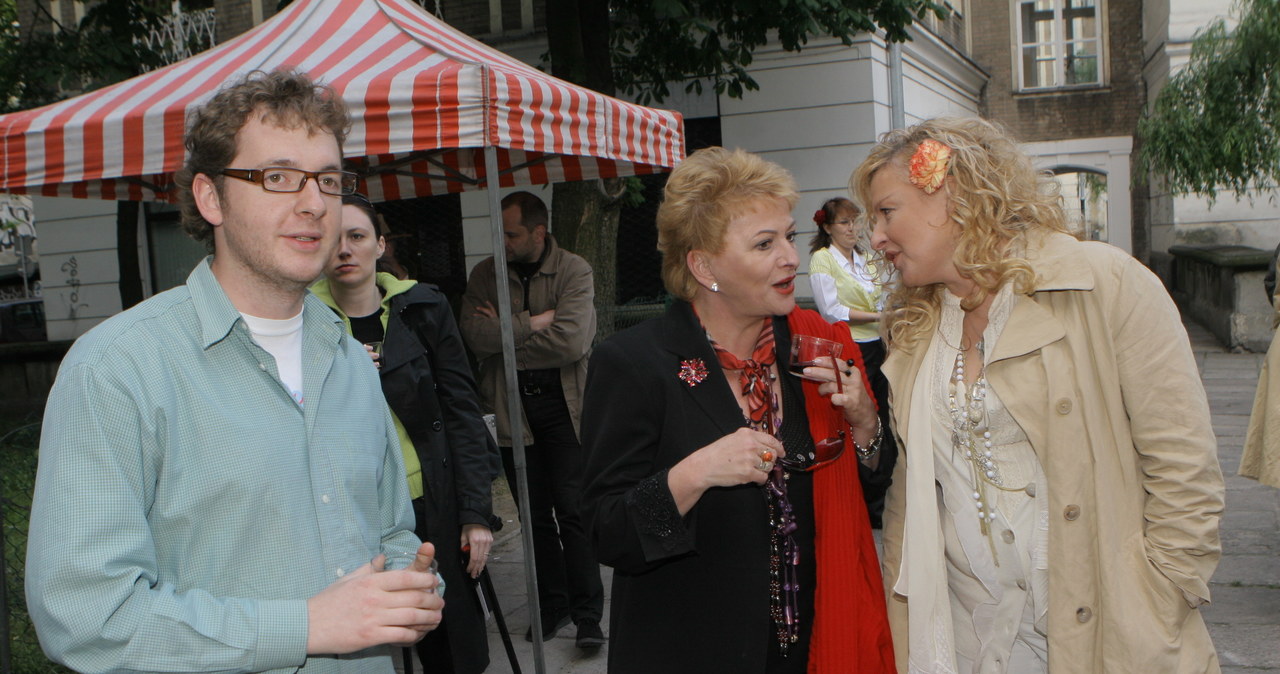 Tadeusz, Magda Gessler i Hanna Bakuła /Maciąga /Agencja FORUM